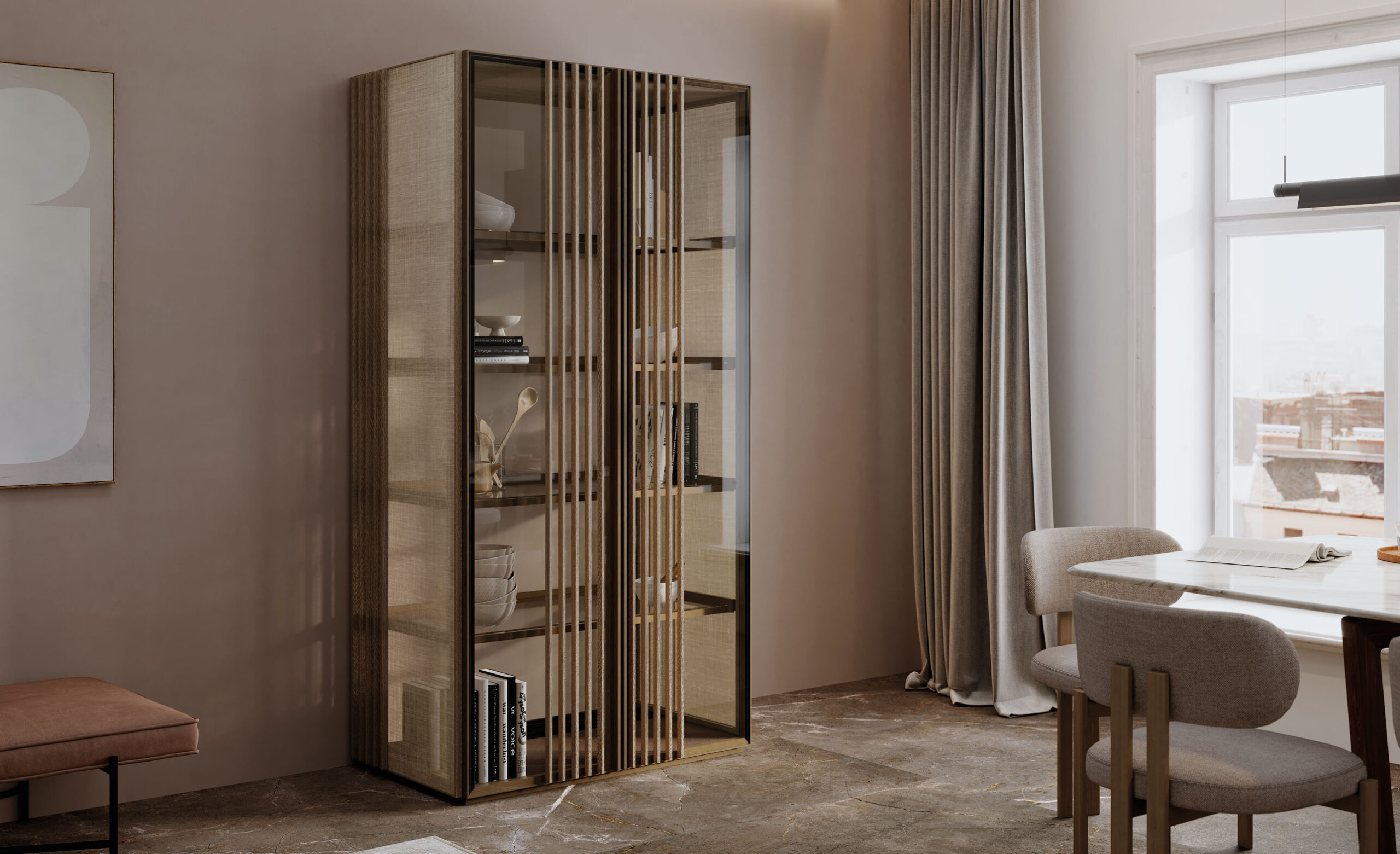 Armario vertical - Colección Nara